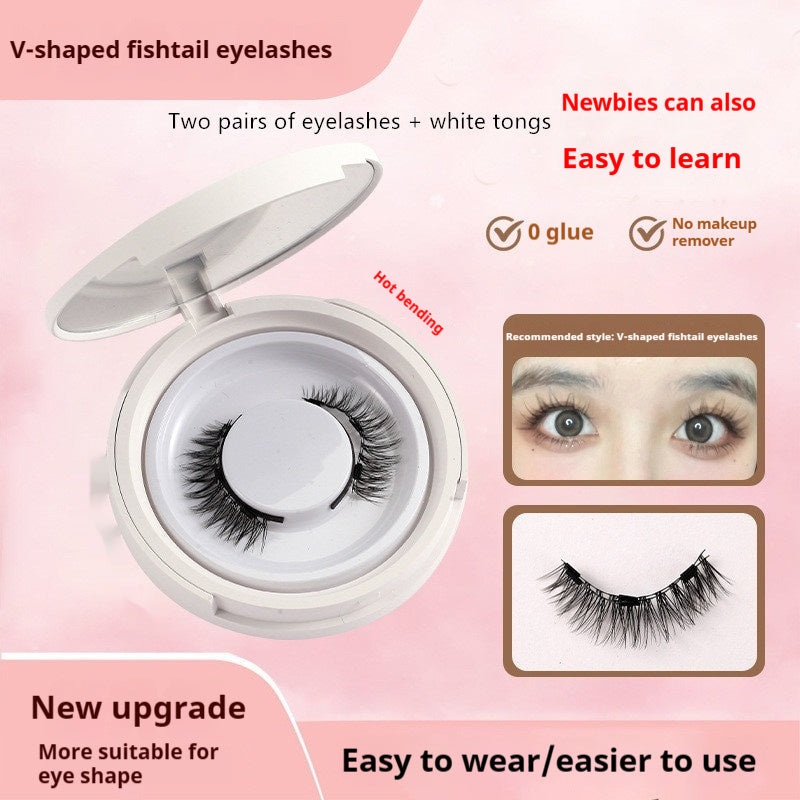Magnetic Suction False Eyelashes Little Devil Supernatural Magnet Suit - Accrosstheglobe Store