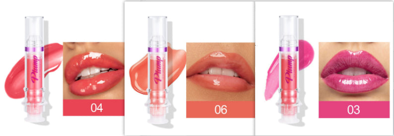 New Tube Lip Rich Lip Color Slightly Spicy Lip Honey Lip Glass Mirror Face Lip Mirror Liquid Lipstick - Accrosstheglobe Store