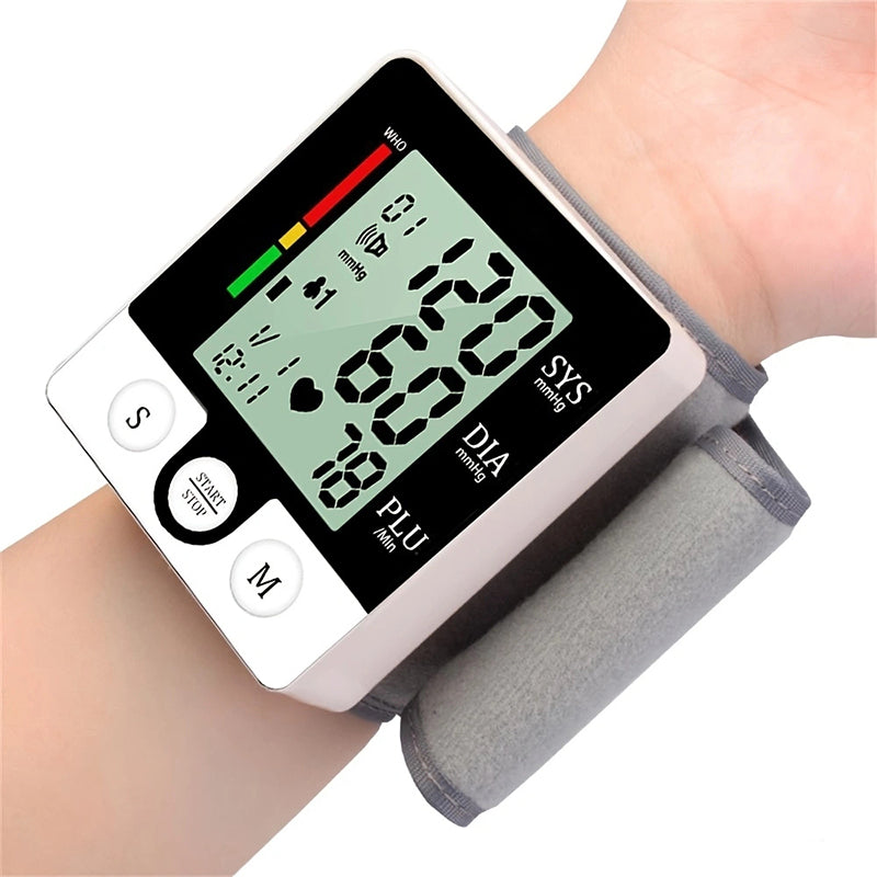 Home Arm-Type Automatic Blood Pressure Monitor – High-Precision Battery Sphygmomanometer - Accrosstheglobe Store