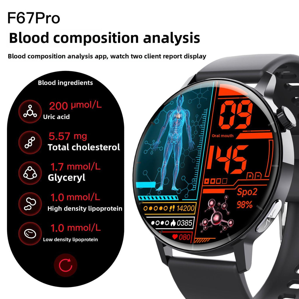 1.41" Health Smartwatch – Fitness Tracker with Heart Rate, Blood Oxygen, BP & Sleep Monitor - Accrosstheglobe Store