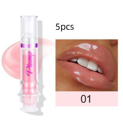 New Tube Lip Rich Lip Color Slightly Spicy Lip Honey Lip Glass Mirror Face Lip Mirror Liquid Lipstick - Accrosstheglobe Store