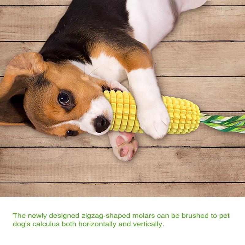Corn Stick Dog Chew Toy – Durable Dental Chew for Aggressive Chewers - Accrosstheglobe Store