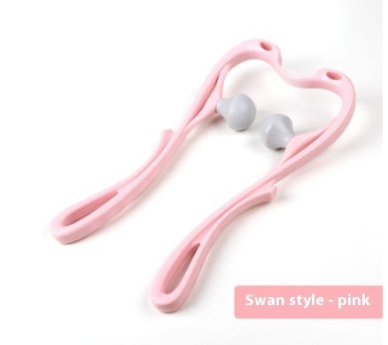 6-Wheel Manual Neck Massager Roller – Multifunctional Massage Relief Tool