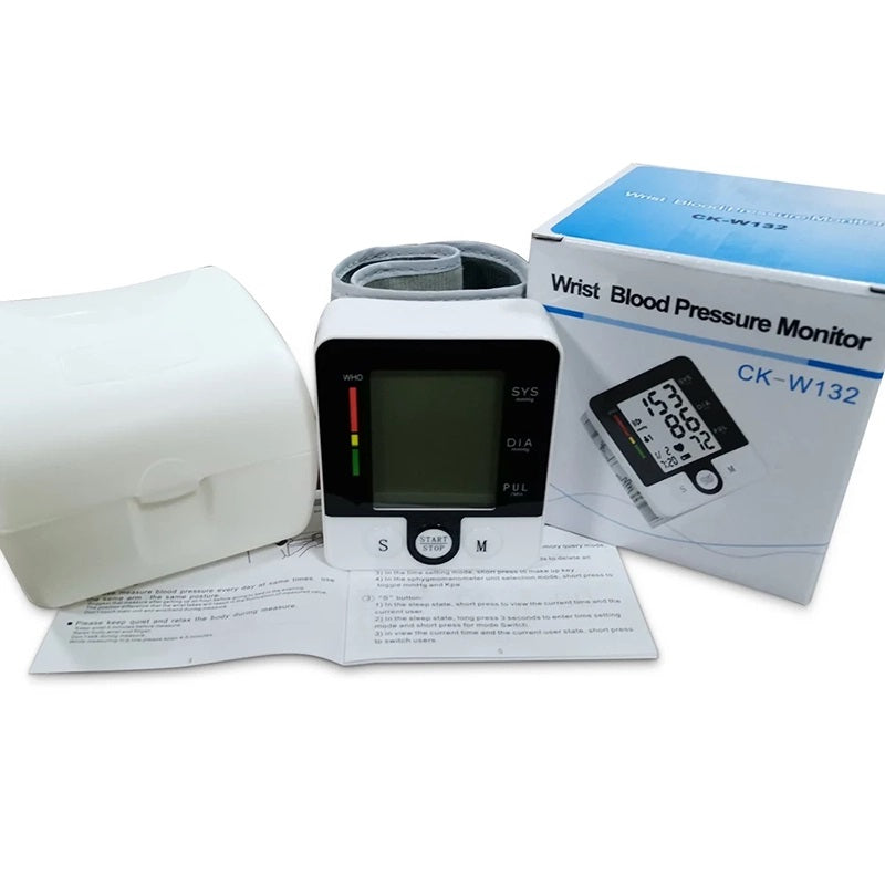 Home Arm-Type Automatic Blood Pressure Monitor – High-Precision Battery Sphygmomanometer - Accrosstheglobe Store