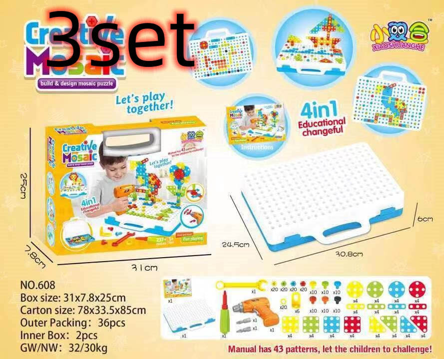 Creative Educational Building Block Kits – STEM Learning Toy Sets for Kids
