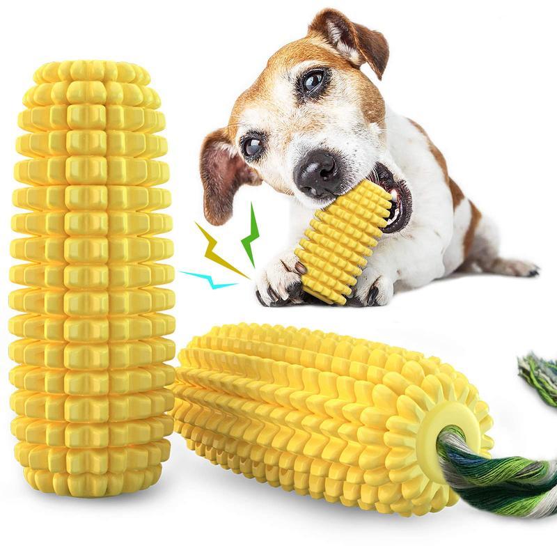 Corn Stick Dog Chew Toy – Durable Dental Chew for Aggressive Chewers - Accrosstheglobe Store