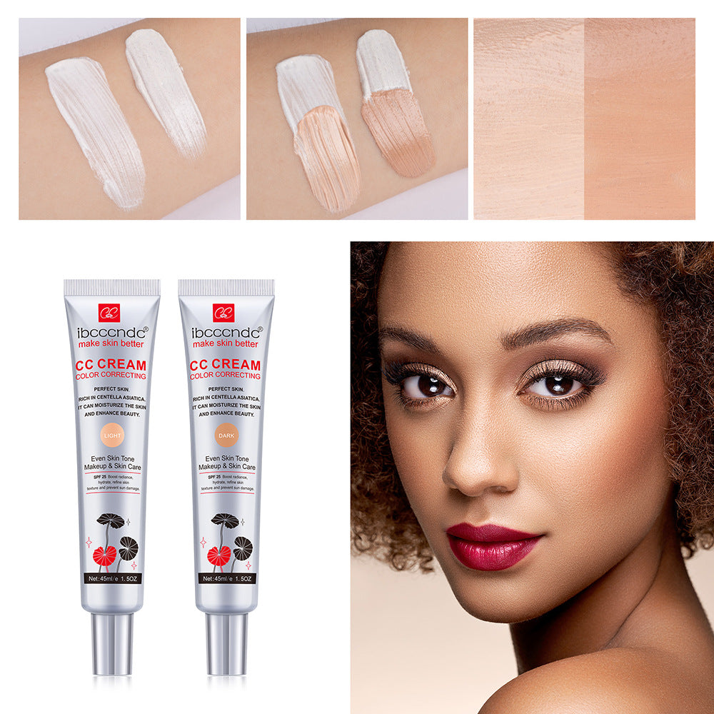 Moisturizing CC Cream – Waterproof Anti-Sweat Concealer & Skin Correcting Makeup - Accrosstheglobe Store