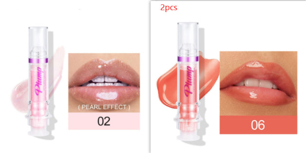 New Tube Lip Rich Lip Color Slightly Spicy Lip Honey Lip Glass Mirror Face Lip Mirror Liquid Lipstick - Accrosstheglobe Store