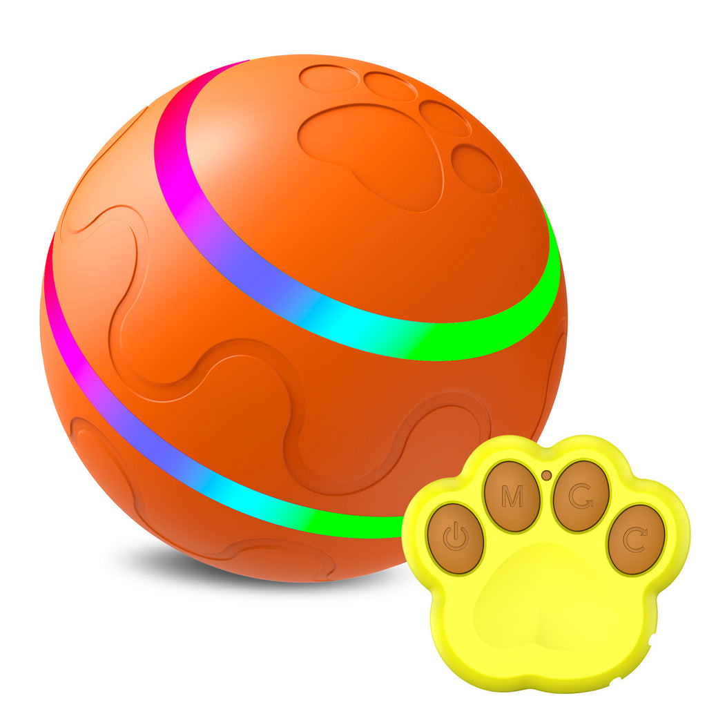 Interactive Intelligent Cat Wicked Ball Toy – Auto-Rolling Electric Pet Toy - Accrosstheglobe Store