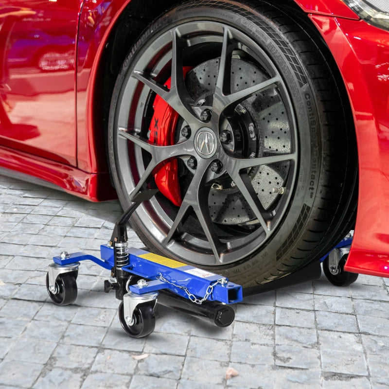 Hydraulic Wheel Dolly Tire Jack with Ratcheting Foot Pedal – Vehicle Positioning Tool - Accrosstheglobe Store