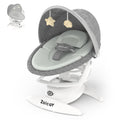 Electric Baby Swing with Motion Detection – 3 Swing Modes, 12 Lullabies & 5 Speeds