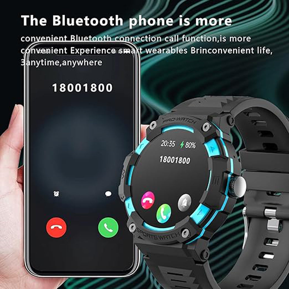 GPS Sports Smartwatch – 1.39" TFT Screen, Bluetooth 5.3, iOS & Android Compatible - Accrosstheglobe Store