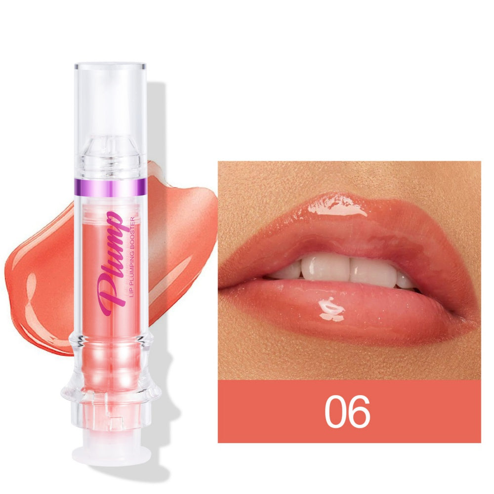 New Tube Lip Rich Lip Color Slightly Spicy Lip Honey Lip Glass Mirror Face Lip Mirror Liquid Lipstick - Accrosstheglobe Store