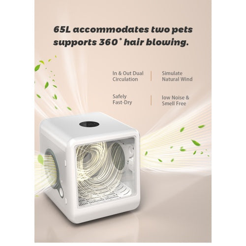 Pet Dryer Room Box – Portable Dog & Cat Grooming Drying Chamber - Accrosstheglobe Store