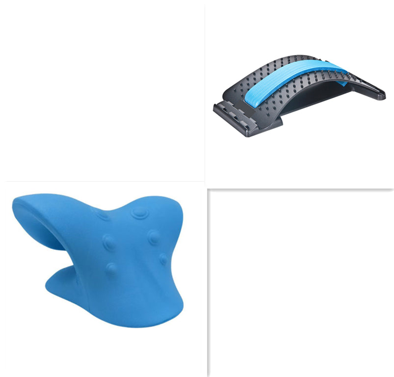 6-Wheel Manual Neck Massager Roller – Multifunctional Massage Relief Tool