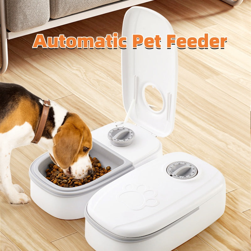 Automatic Smart Pet Feeder – Programmable Food Dispenser for Dogs & Cats - Accrosstheglobe Store