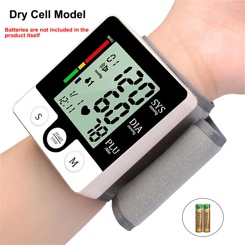 Home Arm-Type Automatic Blood Pressure Monitor – High-Precision Battery Sphygmomanometer - Accrosstheglobe Store