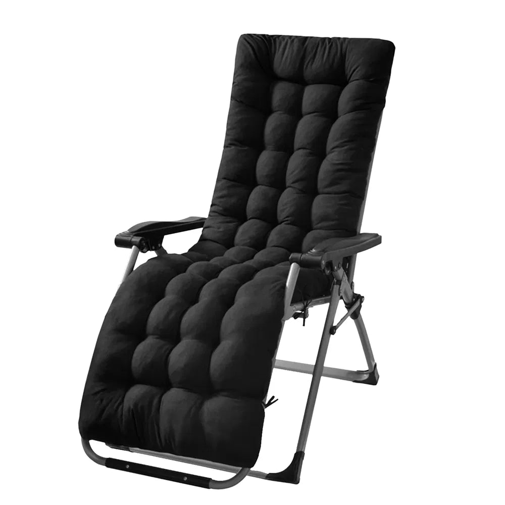 67x22" Chaise Lounger Cushion – Recliner, Rocking Chair & Deck Chair Sofa Mat - Accrosstheglobe Store