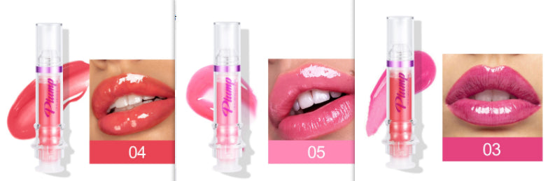 New Tube Lip Rich Lip Color Slightly Spicy Lip Honey Lip Glass Mirror Face Lip Mirror Liquid Lipstick - Accrosstheglobe Store