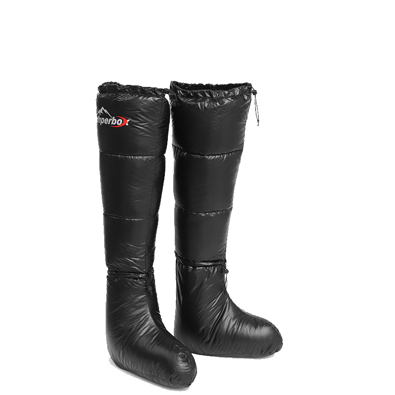 Camping Down Socks & Boots – Warm Sleeping Bag Socks for Cold Weather