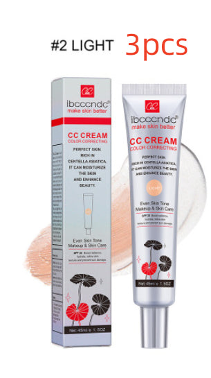 Moisturizing CC Cream – Waterproof Anti-Sweat Concealer & Skin Correcting Makeup - Accrosstheglobe Store