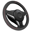 Universal Fiber Leather Steering Wheel Cover – 14.5"-15" Anti-Slip Protector - Accrosstheglobe Store
