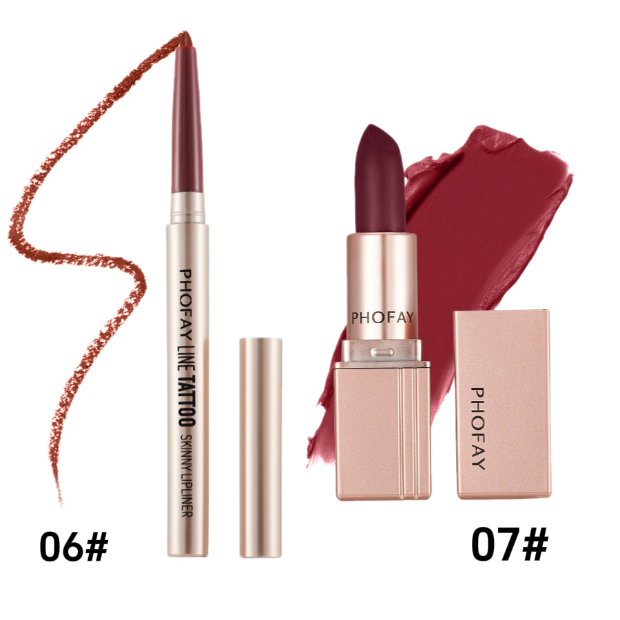 PHOFAY Matte Lipstick - Accrosstheglobe Store