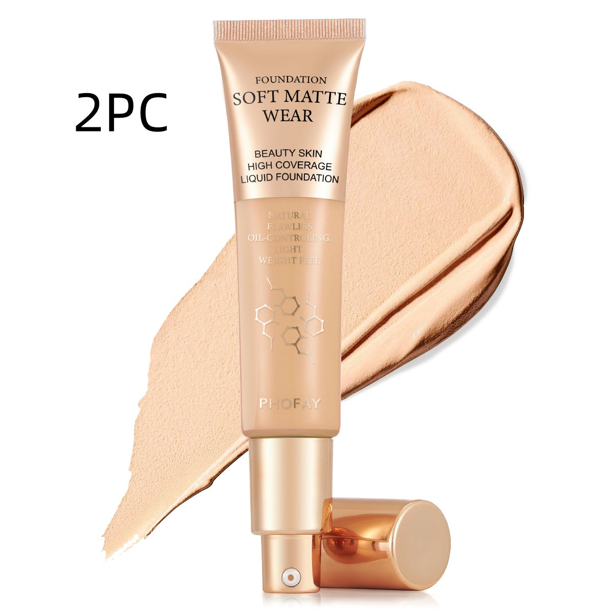 Flawless Matte Finish Oil-Control Liquid Foundation 30ml - Accrosstheglobe Store