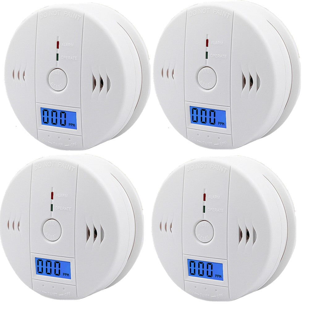 Carbon Monoxide Alarm Detector – CO Poisoning Sensor & Warning Device for Home - Accrosstheglobe Store