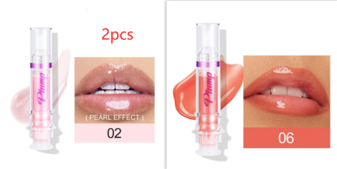 New Tube Lip Rich Lip Color Slightly Spicy Lip Honey Lip Glass Mirror Face Lip Mirror Liquid Lipstick - Accrosstheglobe Store
