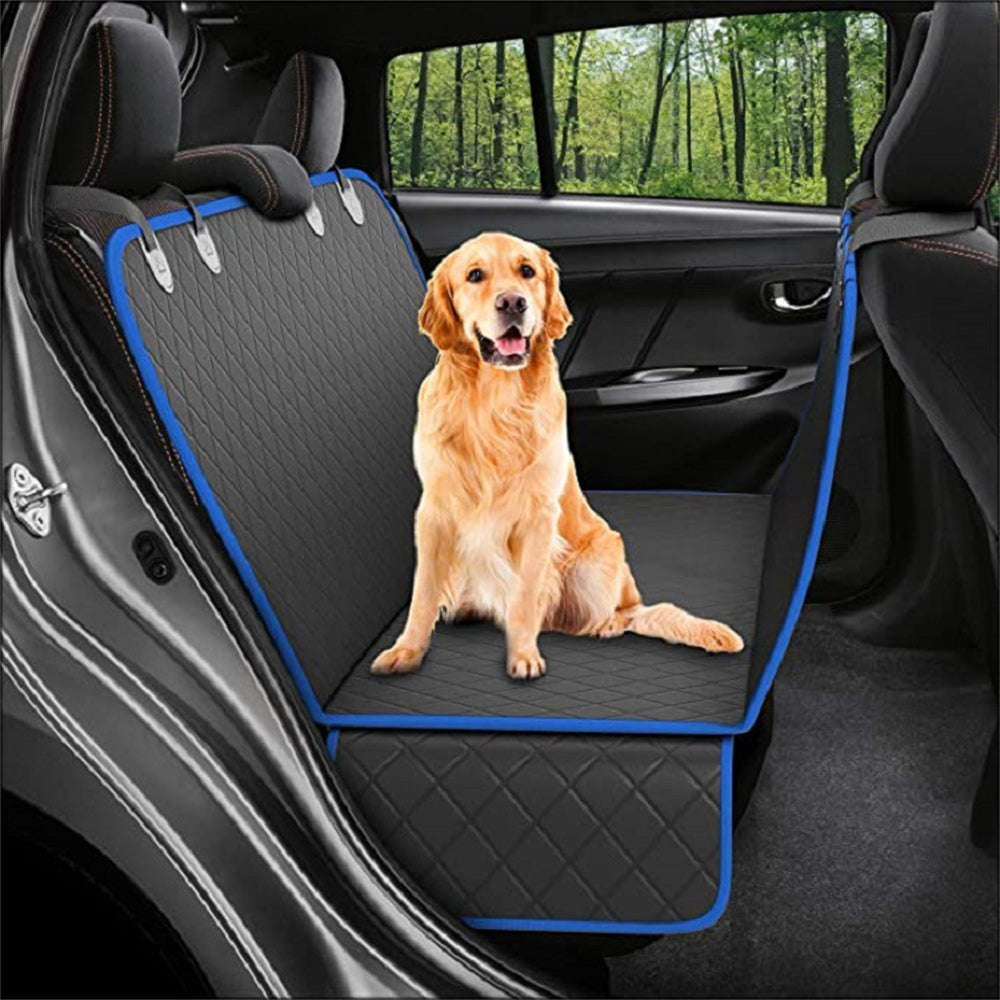 Dog Car Seat Cover Hammock with Mesh View Window – Pet Carrier - Accrosstheglobe Store