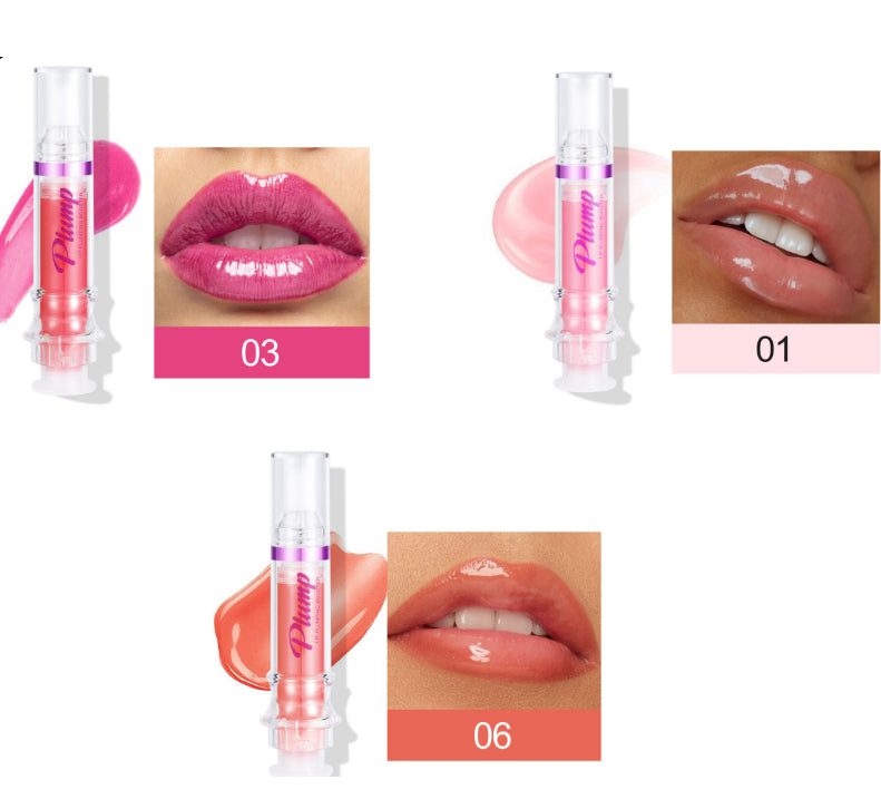 New Tube Lip Rich Lip Color Slightly Spicy Lip Honey Lip Glass Mirror Face Lip Mirror Liquid Lipstick - Accrosstheglobe Store