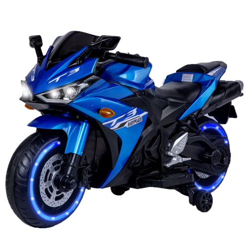 Kids 12V Electric Ride-On Motorcycle – Battery Powered Children’s Toy Motorbike - Accrosstheglobe Store