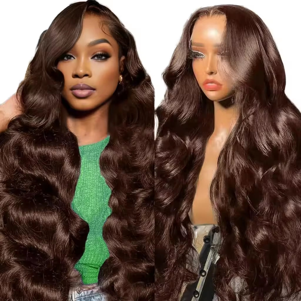 Wine Red 13x4 Lace Front Straight Vietnamese Human Hair Wig - Accrosstheglobe Store