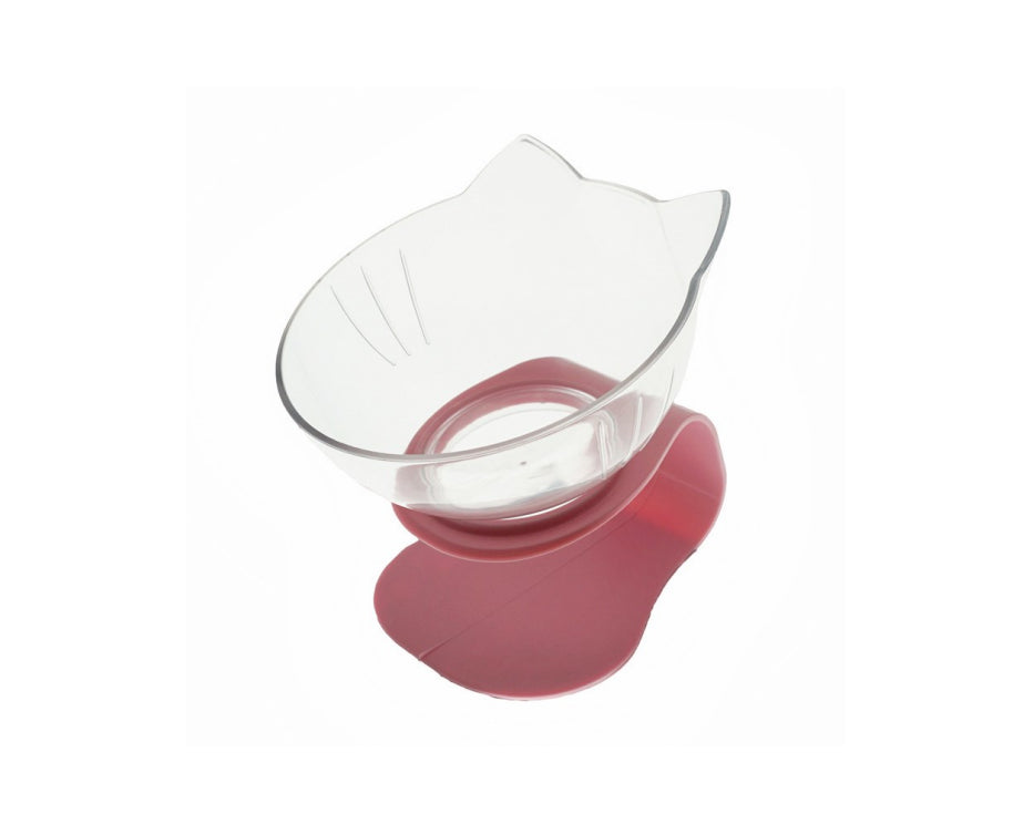 Elevated Double Cat Food Bowl – Cervical-Friendly Raised Feeding Station - Accrosstheglobe Store