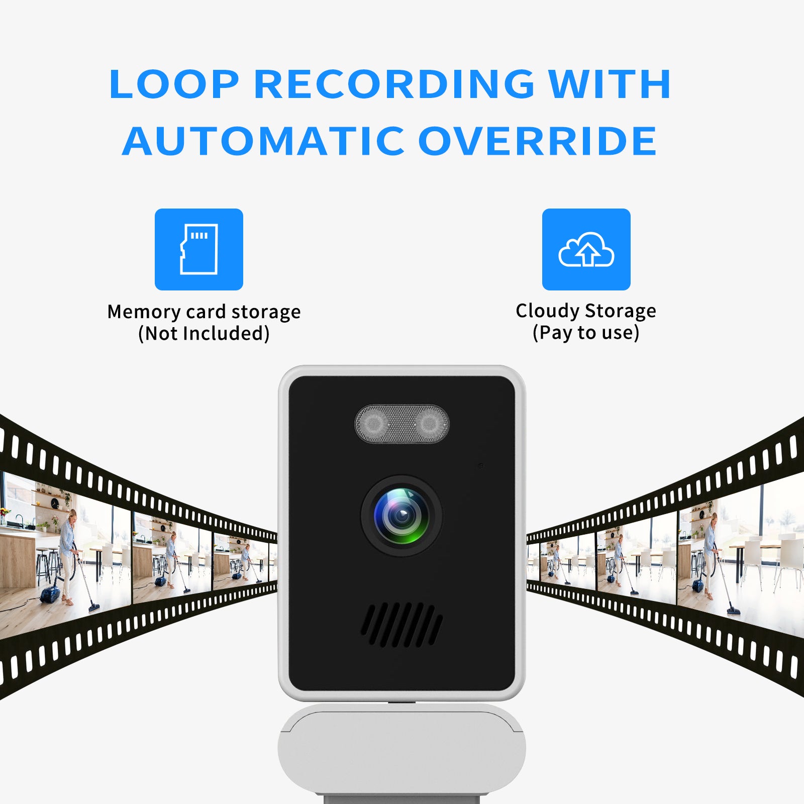 HD Window Security Camera – Night Vision, USB Powered, Mobile Remote View - Accrosstheglobe Store