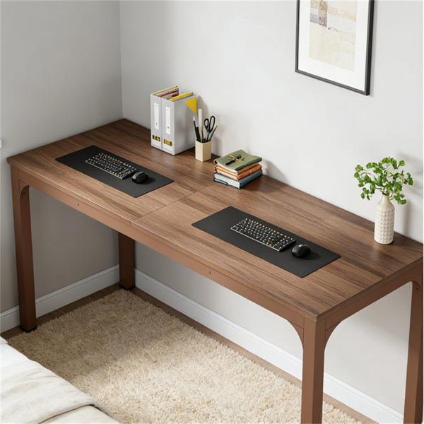 Modern Computer & Office Desk – Spacious Work Surface for Home & Office - Accrosstheglobe Store