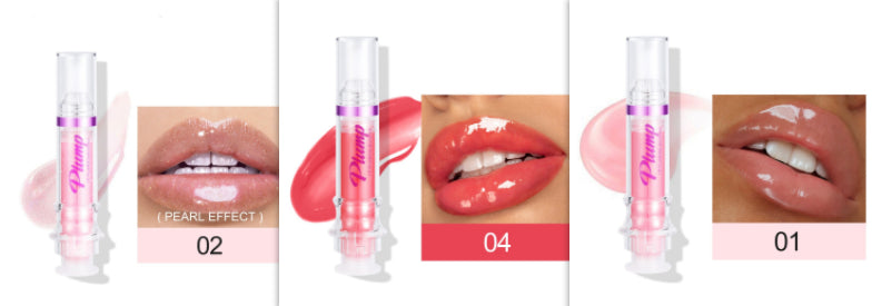 New Tube Lip Rich Lip Color Slightly Spicy Lip Honey Lip Glass Mirror Face Lip Mirror Liquid Lipstick - Accrosstheglobe Store