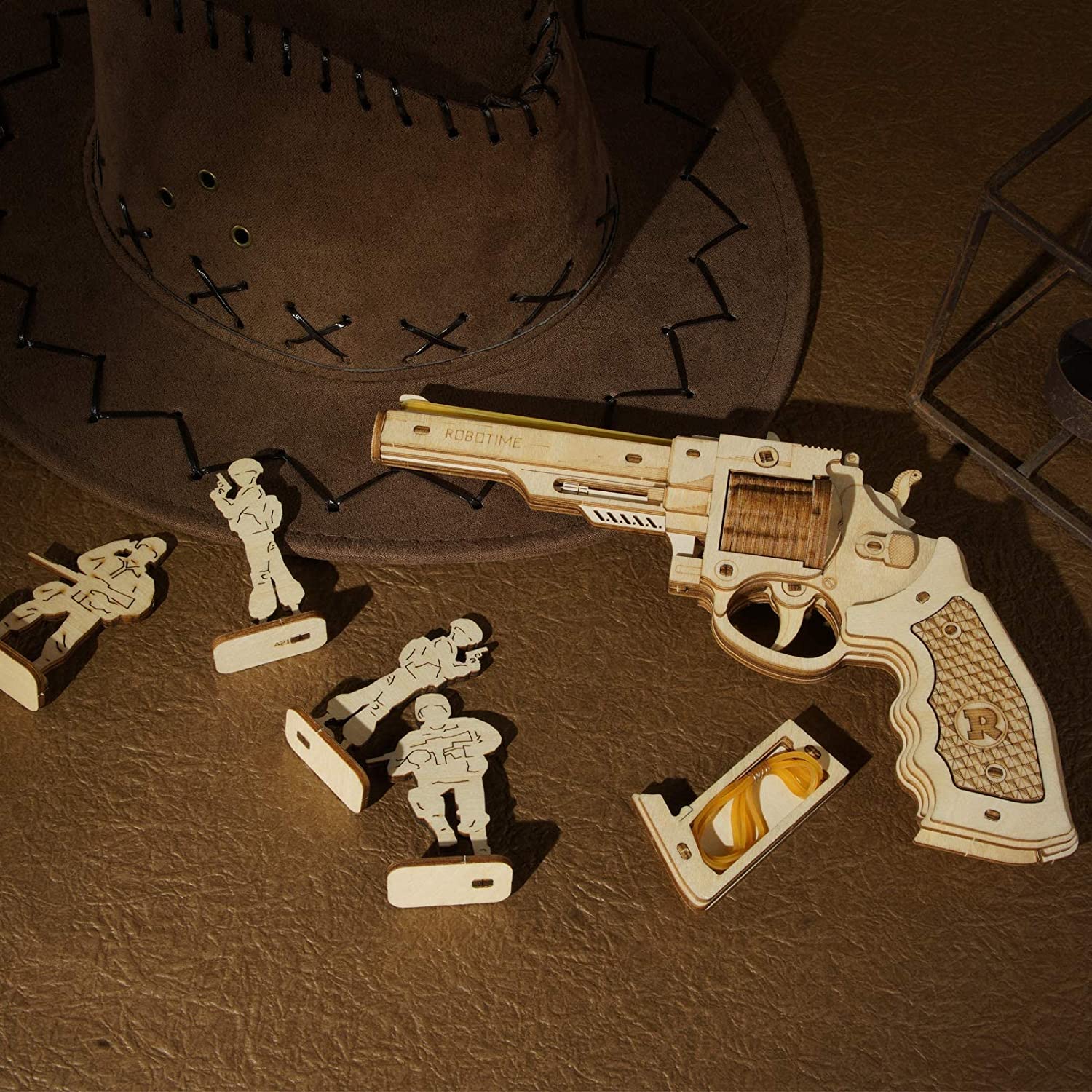 Robotime Gun Blocks Model Building Kit – Toy Gift for Children & Boys
